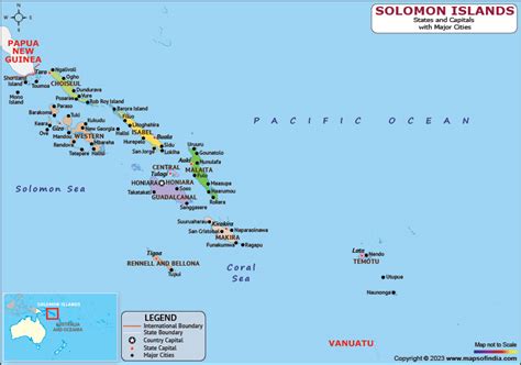Solomon Islands Map Solomon Islands Snorkeling Tour Coral Triangle