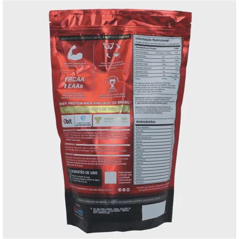 Whey Protein Growth 1kg Proteina Sabor Chocolate C Amendoim No Shoptime