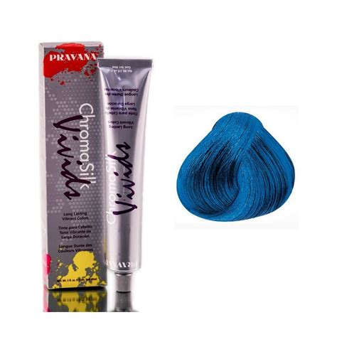 Pravana Pravana Chromasilk Hair Color Vivids Blue Topaz 3 Oz