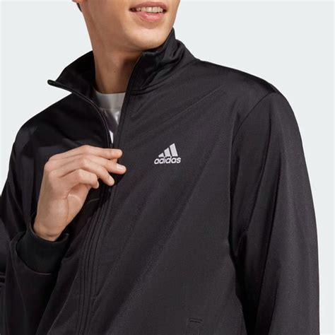 Adidas Basic 3 Stripes Tricot Trainingsanzug Herren Plutosport