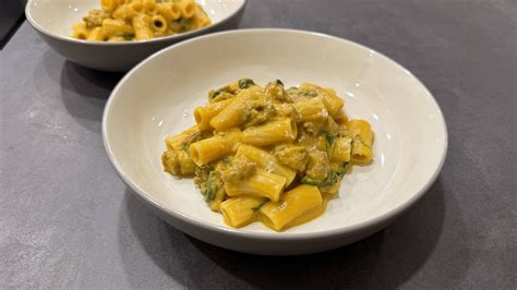 Creamy Butternut Squash And Sausage Pasta Recipe — Cooking With Anadi