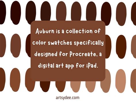 Brunette Hair Color Procreate Palette Color Palette Deep Autumn