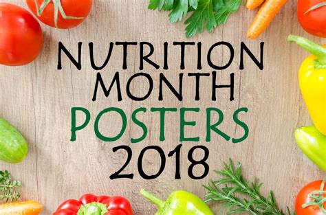 Nutrition Month 2018 Sample Posters - Ugaliing Magtanim, Sapat Na ...