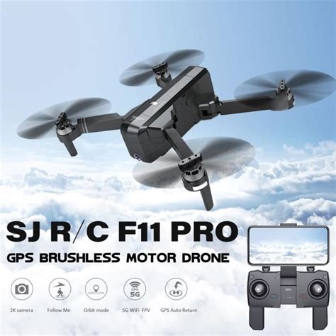 Sj Rc F Pro G Wifi Fpv Gps Drone Sans Balai Rc Avec Cam Ra K