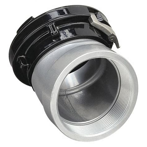 Moon American 4 In Compatible Pipe Size Npt X Storz Fire Hose Adapter 6cme97116 40640z