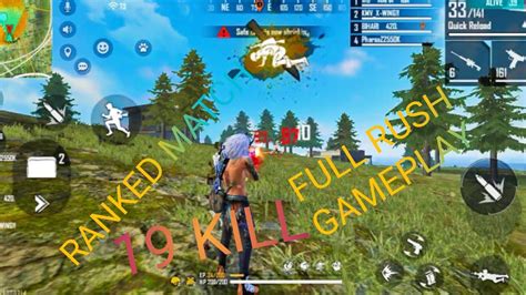 Full Rush Gameplay Rank Match 19 Kill Free Fire Samsungparaa3a5a6a7