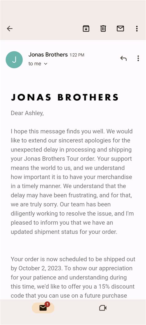 Tour Merch update : r/JonasBrothers