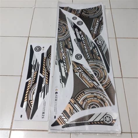 Jual Sticker Variasi Striping Motor Yamaha New Jupiter Mx 135 Karbu