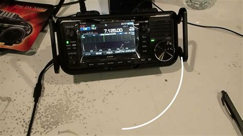 Icom Ic Qrp Sdr Xcvr Driving The Mercury S Amplifier By Km Km