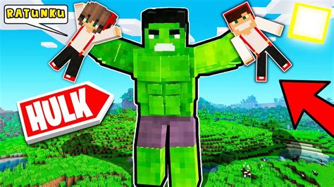 Hulk Atakuje Dom Gplaya W Minecraft Youtube