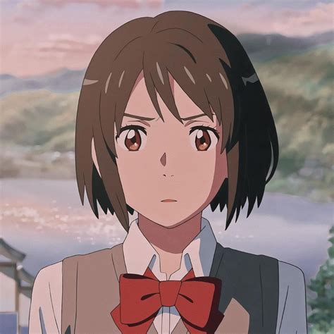 Your Name Icon Em 2021 Personagens De Anime Filmes De Anime Anime