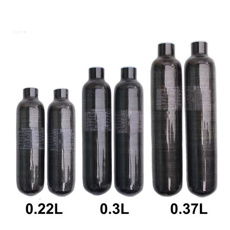 Shipping Them Globally CE 0 22L 0 42L Carbon Fiber Cylinder 4500 Psi