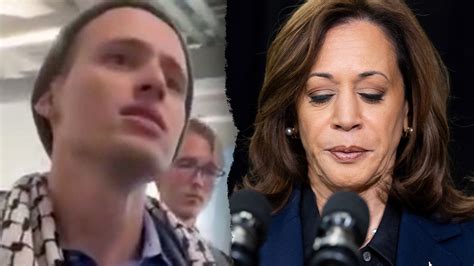 Harris Appears To Agree With Protester Accusing Israel Of Genocide