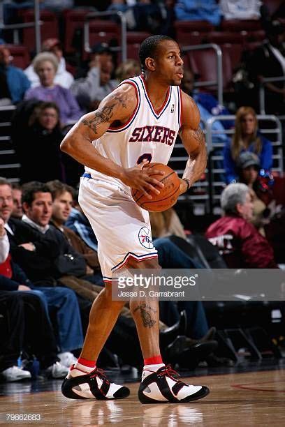 Andre Iguodala Of The Philadelphia 76ers Looks To Pass During A Game Against The Indiana Pacers