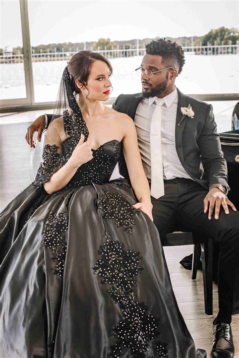 Shop Signature Black Wedding Dress by Brides & Tailor