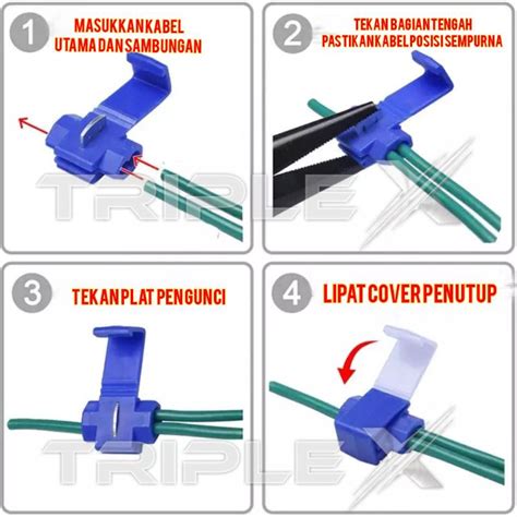 Jual Konektor Kabel Jumper Connector Terminal Sambungan Scotch Lock