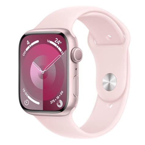 Apple Watch Series 9 2023 GPS 41 mm Aluminium Rosé Sportarmband