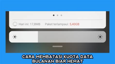 Cara Membatasi Kuota Data Di Hp Xiaomi Biar Gak Boros Dan Cepat Habis