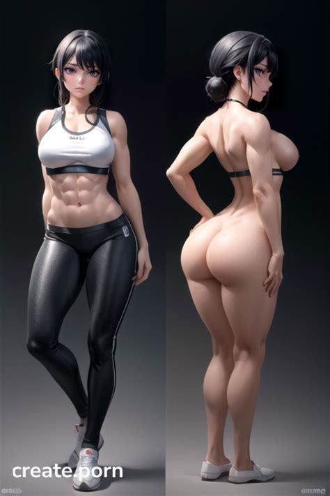 Massive Ass Eight Pack Abs Model Ai Porn