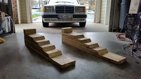 Diy Car Ramps Diy Ramps Stay Safe While Lifting Your Car With These