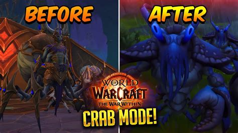 Crab Mode Blizzard S Solution To Arachnophobia In The War Within