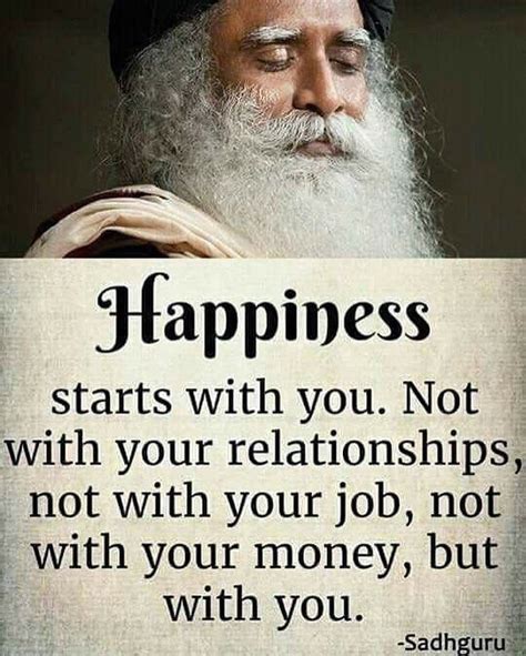 Sadhguru Quotes On Happiness - ShortQuotes.cc