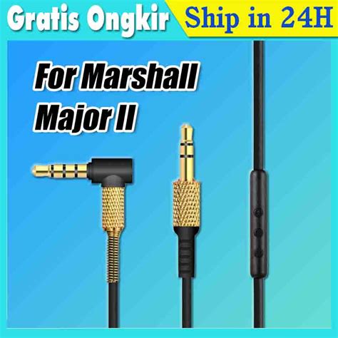 Jual 3M Kabel Audio Pengganti Dengan Tombol Tunggal Untuk Marshall