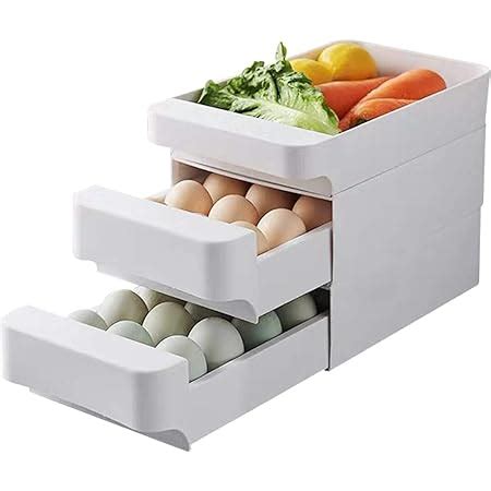 Amazon Hershuing Grid Large Capacity Egg Holder For