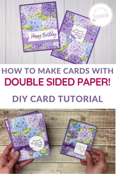 Quick Easy Cards With Double Sided Patterned Papers Artofit