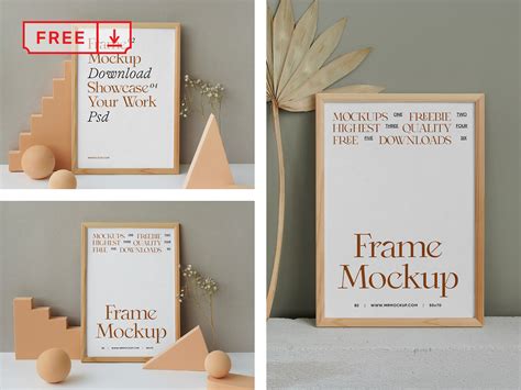 B2 Frame Mockups by Mr.Mockup™ on Dribbble