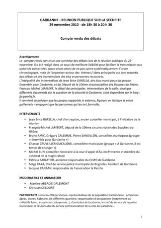 Compte Rendu R Union Pdf