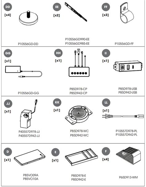 TRESANTI ODP85-55-VO09 Desk Manual - ItsManual