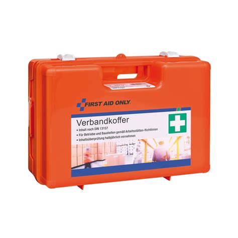 First Aid Only Verbandkoffer Din Mit Wandhalterung St Shop