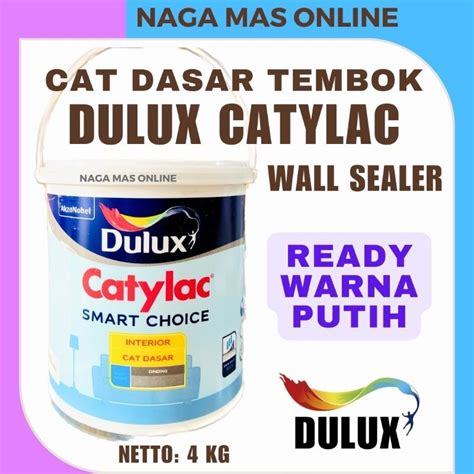 Jual CAT DASAR TEMBOK SEALER DULUX CATYLAC 4 KG INTERIOR EXTERIOR