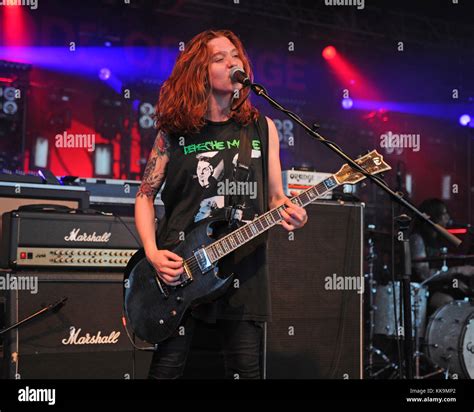 Pompano Beach Fl May 13 Reba Meyers Of Code Orange Performs At The Pompano Beach Amphitheater