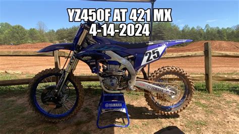 Mx A Couple Of Laps On The New Yz F Youtube