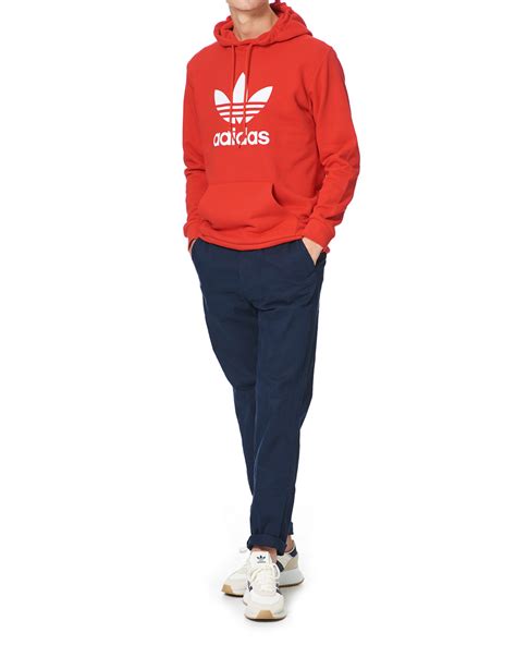 Adidas Originals Trefoil Hoodie Vivred At