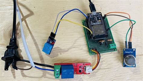 Iot Smart Exhaust Fan Esp Based Monitoring Control