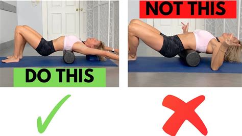 3 Moves To Reduce Back Stiffness With Your Foam Roller Youtube