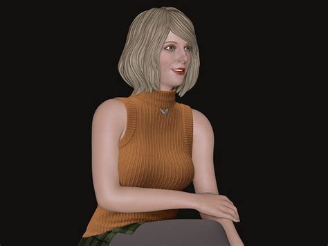 Ashley Resident Evil 4 3d Model 3d Printable Cgtrader