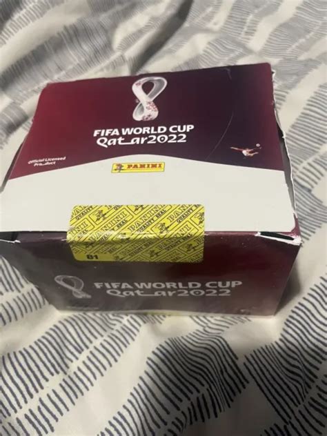 WORLD CUP QATAR 2022 Sticker Box Panini 50 00 PicClick UK