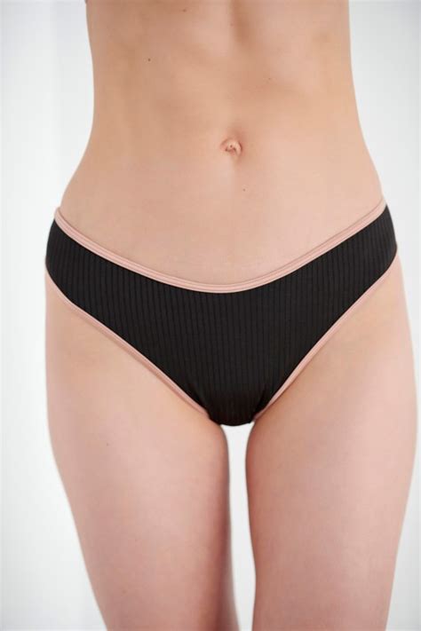 Blu u γυναικείο μαγιό bikini σλιπ brazilian Rodeo Rib