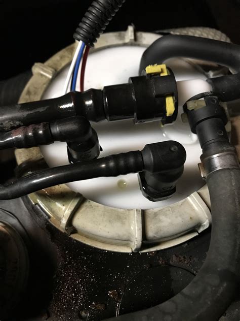 Fuel Line Quick Disconnects Busted How To Secure Fuel Line To Pump