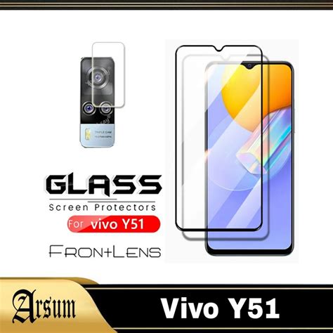 Jual PROMO Paket 9D Tempered Glass VIVO Y51 Y53s Y51a S1 PRO TG