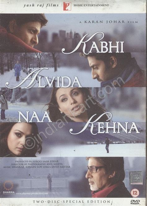 Kabhi Alvida Naa Kehna Import Amazon Fr Amitabh Bachchan Shahrukh