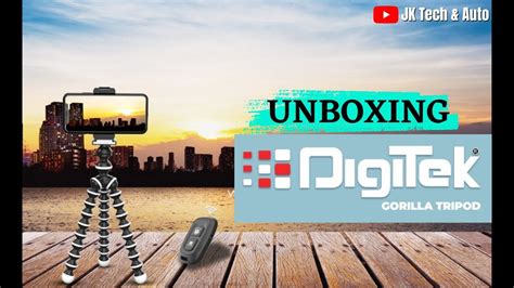 Unboxing Of DIGITEK DTR 260 GT Gorilla Tripod Usman Rafiq YouTube