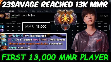 First 13K MMR In THE WORLD Talon 23savage Vs Yopaj Gabbi Dota 2 YouTube