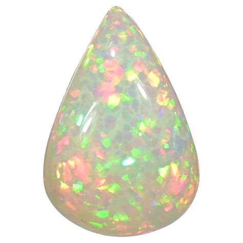 Opal Stone Carat Natural Ethiopian Pear Shape Loose Gemstone For