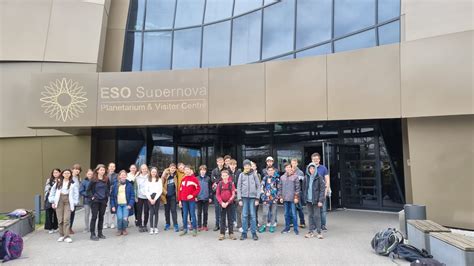 Besuch Im Eso Supernova Zentrum In Garching