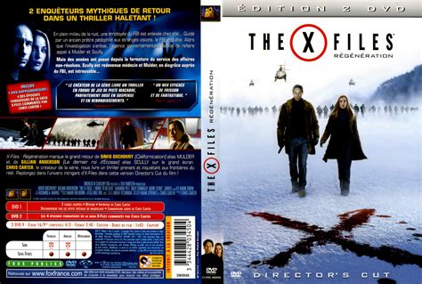 Jaquette Dvd De X Files Régénération V2 Cinéma Passion